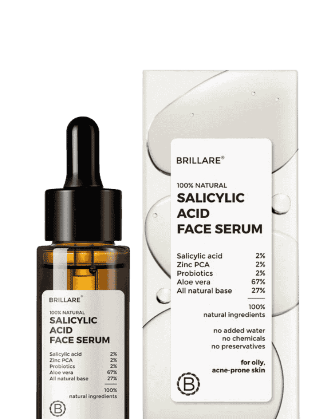 2% Salicylic Acid Face Serum For Oily, Acne-Prone Skin