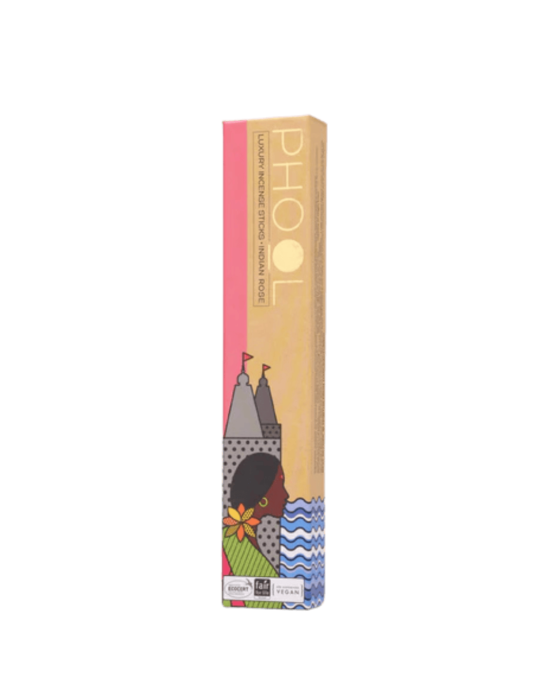 Indian Rose Natural Incense Sticks by Phool