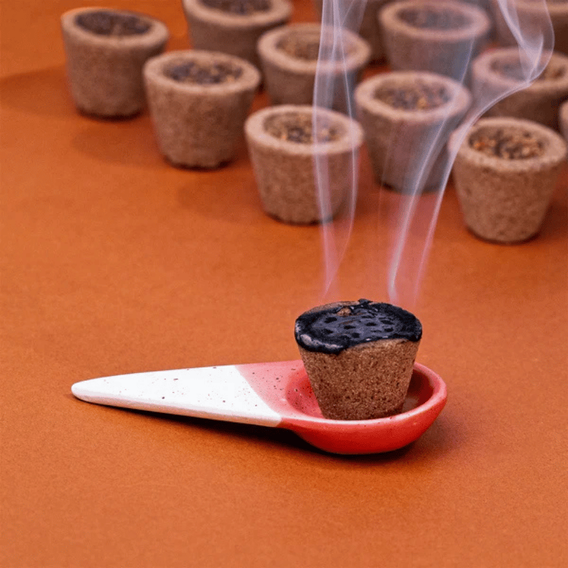 Sandalwood - Natural Havan Cups by Phool