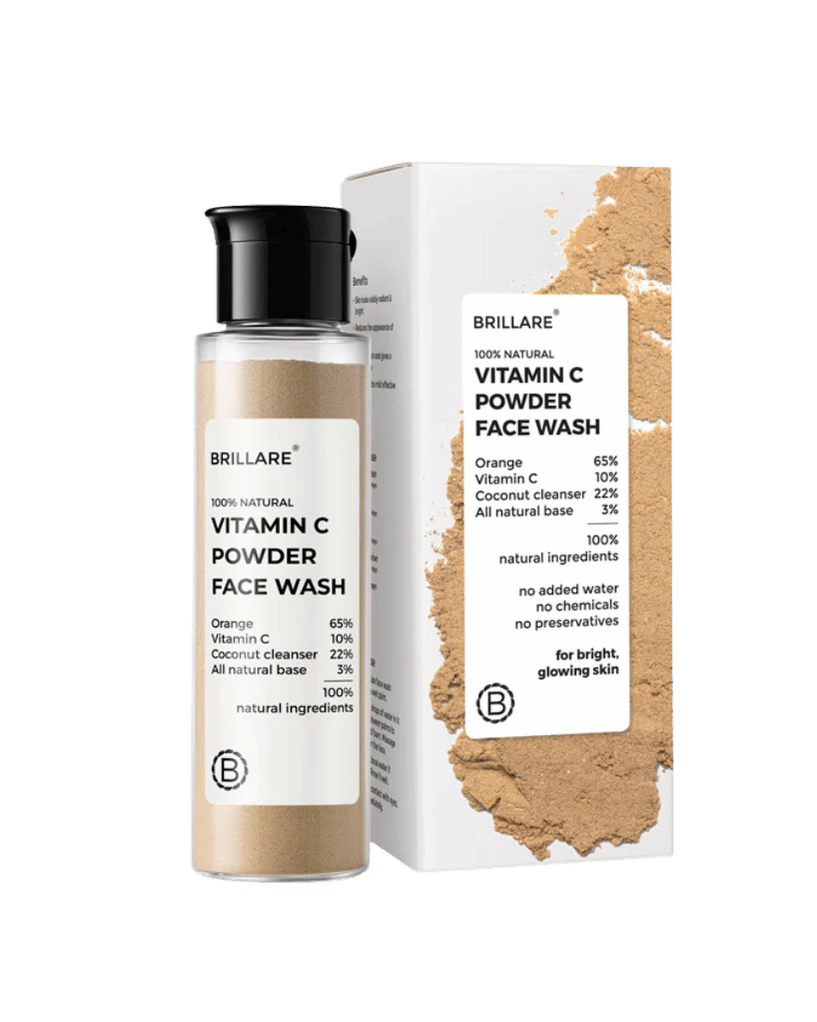 Vitamin C Powder Face Wash For Bright, Glowing Skin 15gms