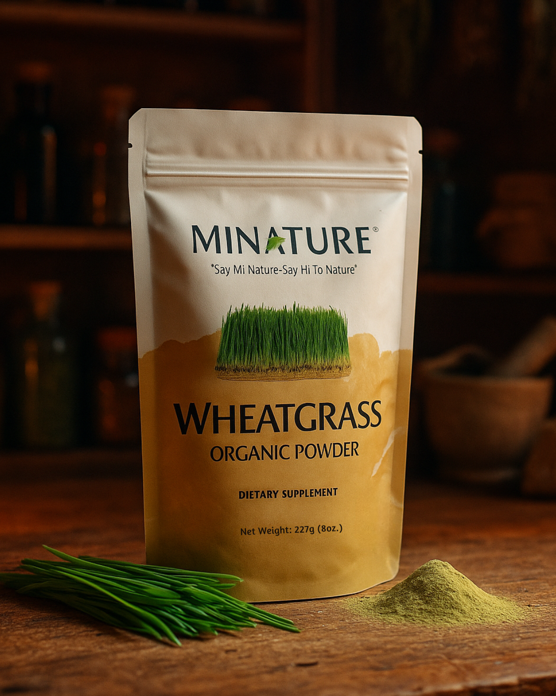 Wheatgrass Powder, Minature, Ayurveda Store NZ